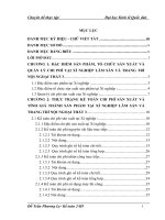 Hoàn thiện kế toán chi phí sản xuất và tính giá thành sản phẩm tại Xí nghiệp Lâm sản và trang trí nội ngoại thất 3 – Công ty Vật liệu xây dựng và lâm sản