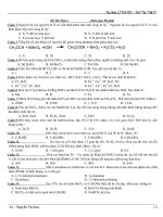 Đề thi thử 2011 - Hóa học