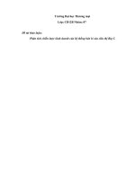 Các chính sách về marketing nhằm tăng năng lực cạnh tranh của Big C Việt Nam