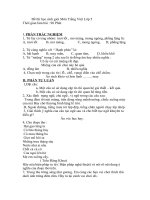 Kiểm tra HSG học kì 1 tiếng việt