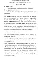 Chuong trinh chao mung ngay Nha giao VN 20/11