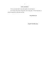 luận văn thạc sĩ  Nâng cao năng lực cạnh tranh marketing nhóm sản phẩm gốm sứ của Công ty TNHH Long Phương