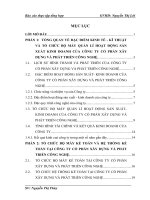 Đặc điểm tổ chức bộ máy kế toán và hệ thống kế toán tại công ty Cổ phần xây dựng và phát triển công nghệ