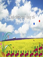 tiet 27 bai 25: Thường Biến