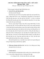 Chuong trinh Hoi nghi cong nhan vien chuc 2010