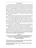 Kế toán tập hợp chi phí Sản xuất và tính giá thành sản phẩm tại Doanh nghiệp tư nhân Phương Nam