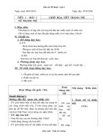 giao an hoc ky I lop 6