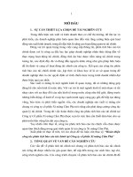 Hoàn thiện công tác phân tích báo cáo tài chính tại Công ty cổ phần Xi măng Cẩm Phả