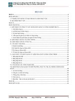 Báo cáo thực tập xây dựng biện pháp thi công cọc khoan nhồi đại trà