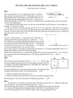 BỒI DƯỠNG HỌC SINH GIỎI MÔN VẬT LÍ