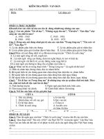 Kiểm tra phần văn- Tiết 41