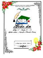 BÌA GIÁO ÁN ĐẸP ( SANG )