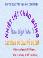 tiết 111 Dung cụm chủ vị (cực hay)