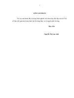 luận văn thạc sĩ  Hoàn thiện quản trị quan hệ khách hàng cho Kim Tuc Group