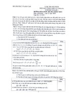 Đề thi HSG MTCT Sinh khu vực năm 2011