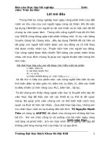 đồ án kỹ thuật điện điện tử Tìm hiểu về điện - điện tử, điều khiển động cơ 1 chiều, vi xử lý