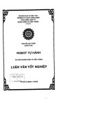 LUẬN VĂN TỐT NGHIỆP ROBOOTS TỰ HÀNH