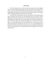 luận văn khoa thương mại điện tử Mở rộng thị trường tiêu thụ sản phẩm máy tính xách tay của công ty cổ phần Minh Chính