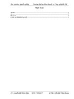 Thực tế công tác kế toán tại công ty cổ phần than Mông Dương