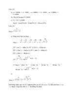 BÀI TẬP Xử lý tín hiệu số Hoàng Trung Đức