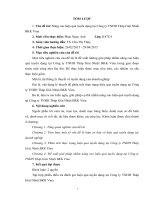 .luận văn quản trị nhân lực Nâng cao hiệu quả tuyển dụng tại Công ty TNHH Tháp Giải Nhiệt BKK Vina