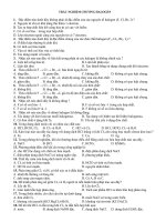 TRẮC NGHIỆM CHƯƠNG HALOGEN