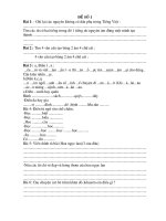 de thi giua ki 2 truong tieu hoc nam thang