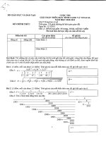 Đề casio môn Toán THCS 2011