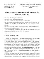 ke hoach nam hoc cua cong doan 2011