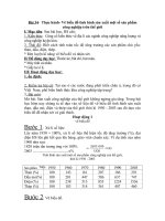 Bài 34   thực hành  vẽ biểu đồ tình hình sản xuất một số sản phẩm công nghiệp trên thế giới