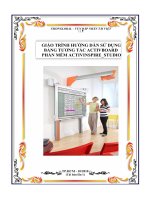 Giáo trình bảng tương tác activboard