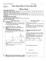 giáo án hình 8 kì II(đã chỉnh sửa)