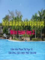 Tuần 26: Chu vi hình tam giác...