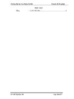 Luận văn Kế toán tài sản cố định tại Công ty TNHH Liên Trường