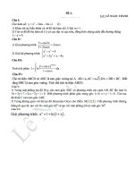 de on thi dai hoc 2011 so 1