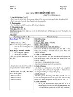 TINH THẦN THỂ DỤC