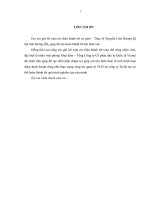luận văn tài chính ngân hàng Quản trị vốn lưu động tại Tổng Công ty Cổ phần Đầu tư Quốc tế Viettel