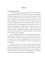 Hoàn thiện hoạt động phân tích tài chính dự án đầu tư tại Ngân hàng TMCP Đầu tư và Phát triển Việt Nam – Chi nhánh Yên Bái