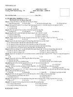 một số đề kiểm tra hoá học 1 tiết lớp 10 chương halogen