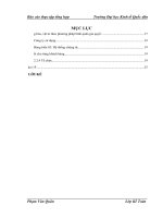 TỔ CHỨC BỘ MÁY KẾ TOÁN VÀ HỆ THỐNG KẾ TOÁN TẠI CÔNG TY TNHH THƯƠNG MẠI VHC