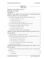 HOÀN THIỆN KẾ TOÁN BÁN HÀNG TẠI CÔNG TY CP Y TẾ AMV GROUP