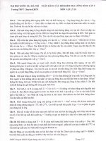 101 BÀI TẬP VẬT LÝ 10 -L4 (KHTN HN)