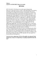 tình huống thảo luận quản trị tài chính đại học thương mại