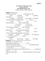 Ôn thi hs giỏi lớp 8