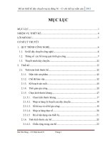 đồ án kỹ thuật điện điện tử Thiết kế Dây chuyền mạ Ni – Cr chi tiết vành xe máy.