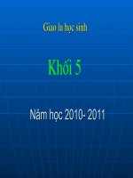 Ngoại khóa - khối 4,5
