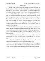 luận văn khoa kế toán  thương mại Kế toán bán mặt hàng máy vi tính tại công ty TNHH sản xuất và thương mại CMC