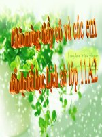 Tiết 27 - Bài 21 - Phong trào yêu nước chống Pháp của nhân dân Việt Nam những năm cuối thế kỉ XIX