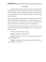 đồ án kỹ thuật viễn thông Mô hình mạng đường trục ATM WAN phục vụ cho công tác đào tạo công nghệ Viễn thông đồng thời kết nối các mạng LAN tốc độ cao cho dữ liệu