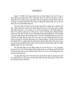 thảo luân nhóm đề tài Quản lý hệ thống thông tin của khách sạn DAEWOO